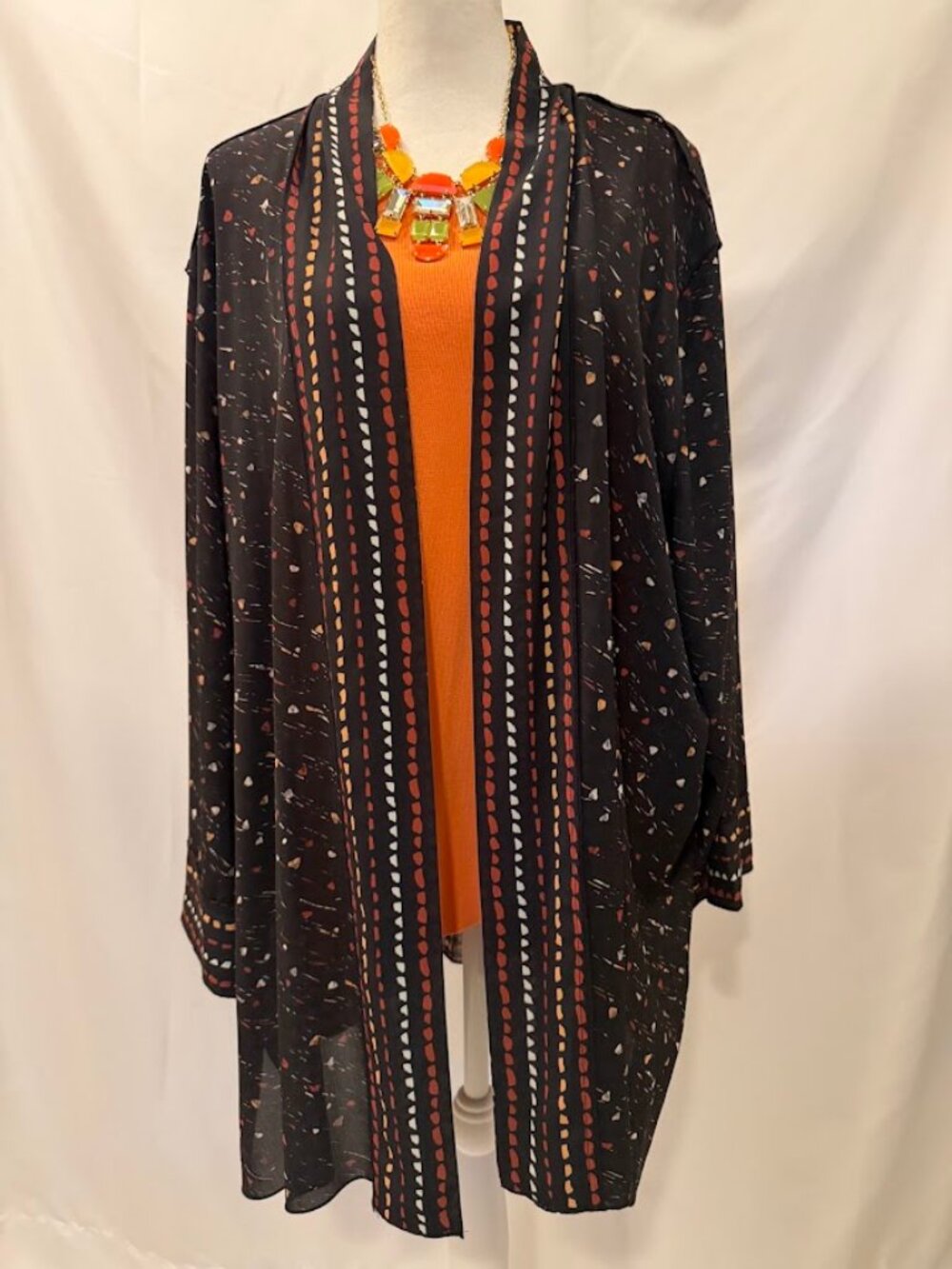 NWOT MULTIPLES Multicolor (Polyester) Open Top - 3X
